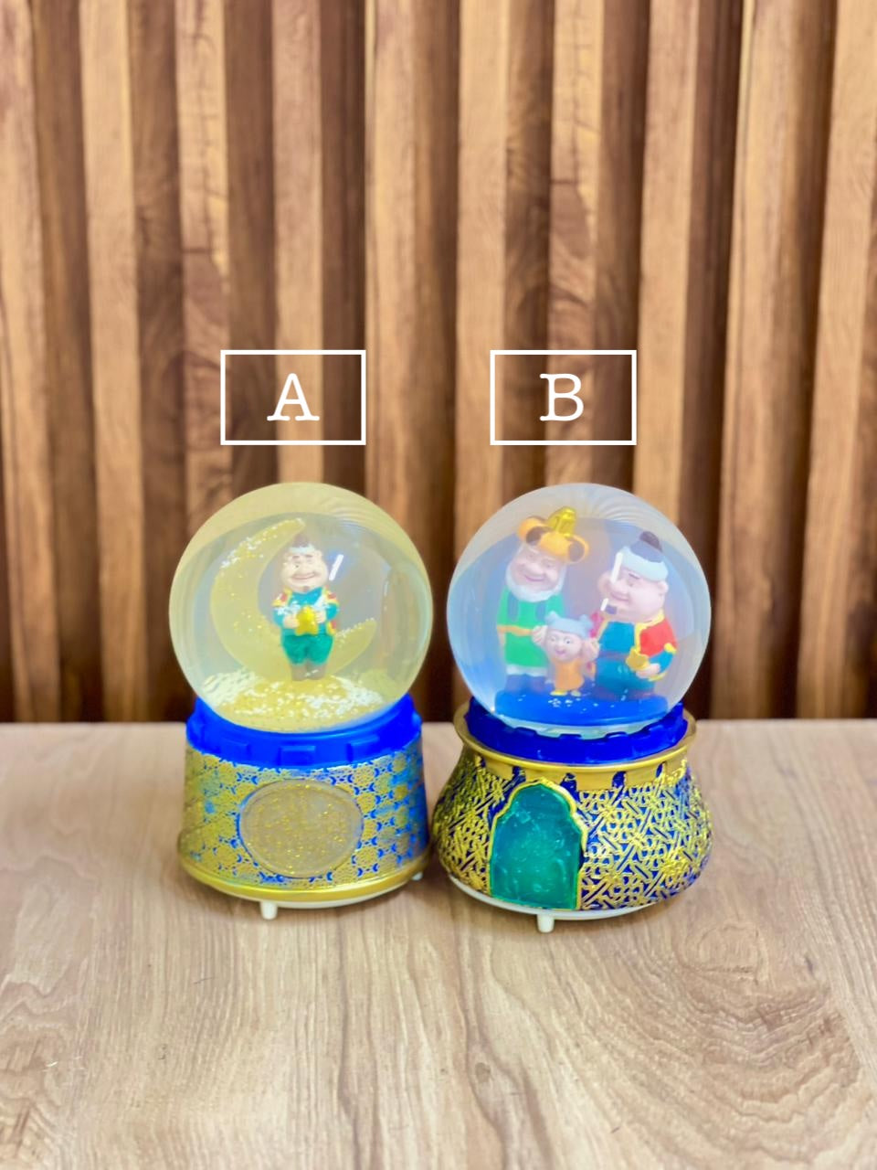 Ramadan Characters Large Crystal Ball | 10 CM