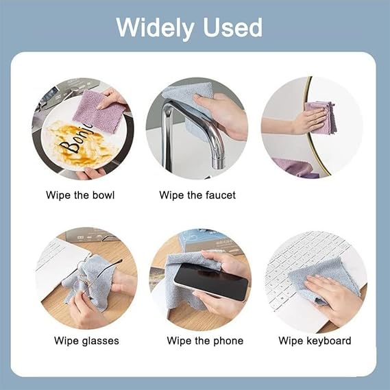 Fiber Cleaning Cloths