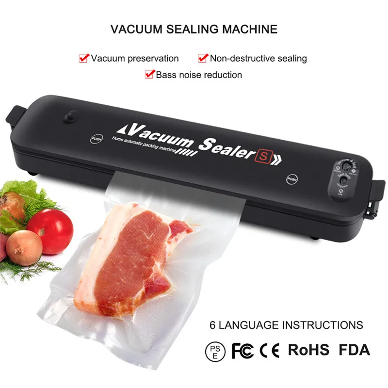 Vacuum Sealer With Vacuum Bags 90 Watt
