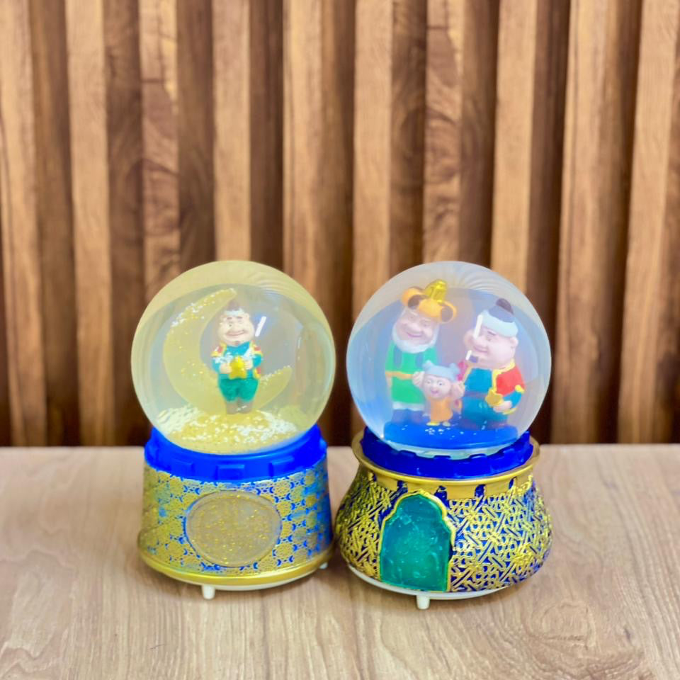 Ramadan Characters Large Crystal Ball | 10 CM