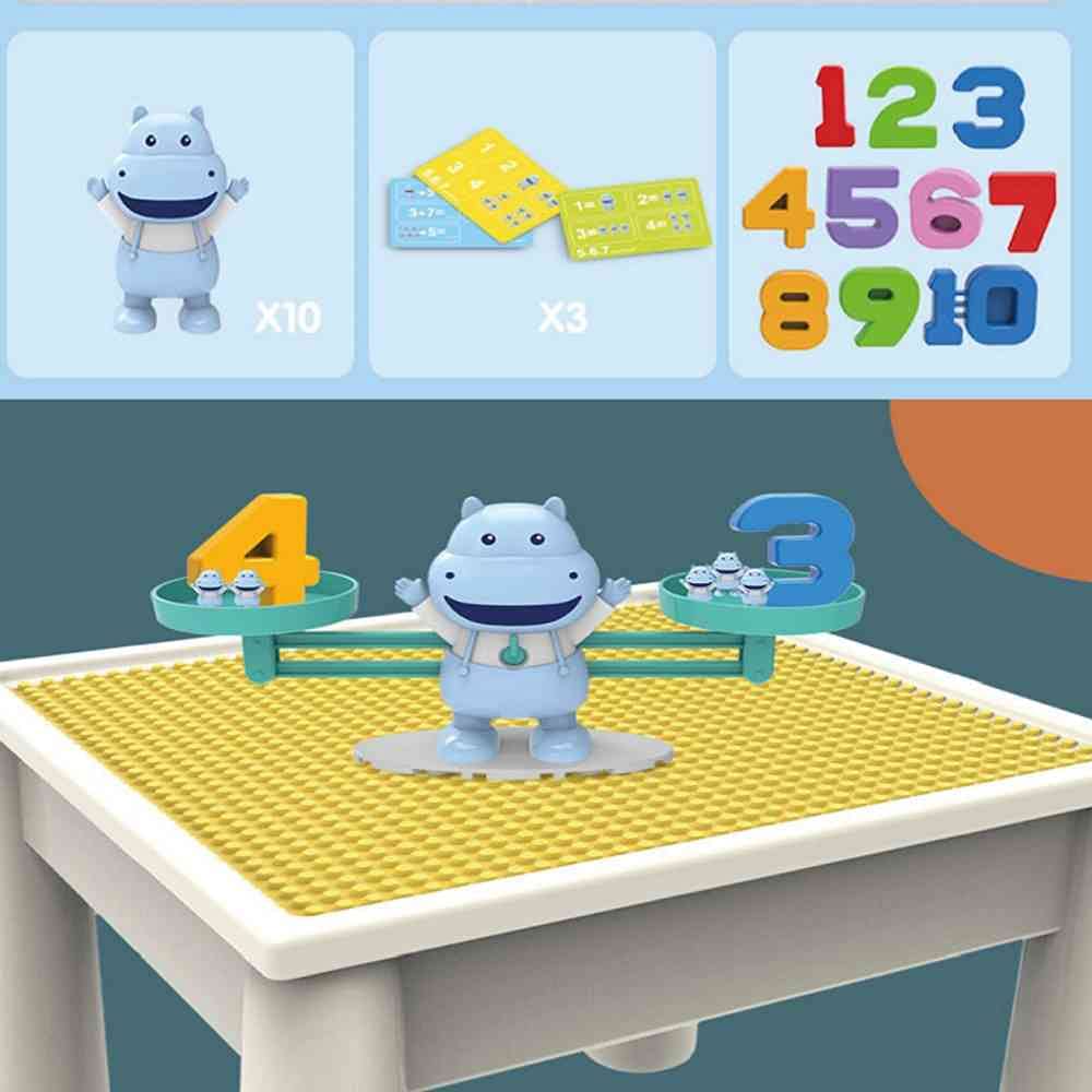 Hippo Educational Math Balance Toy