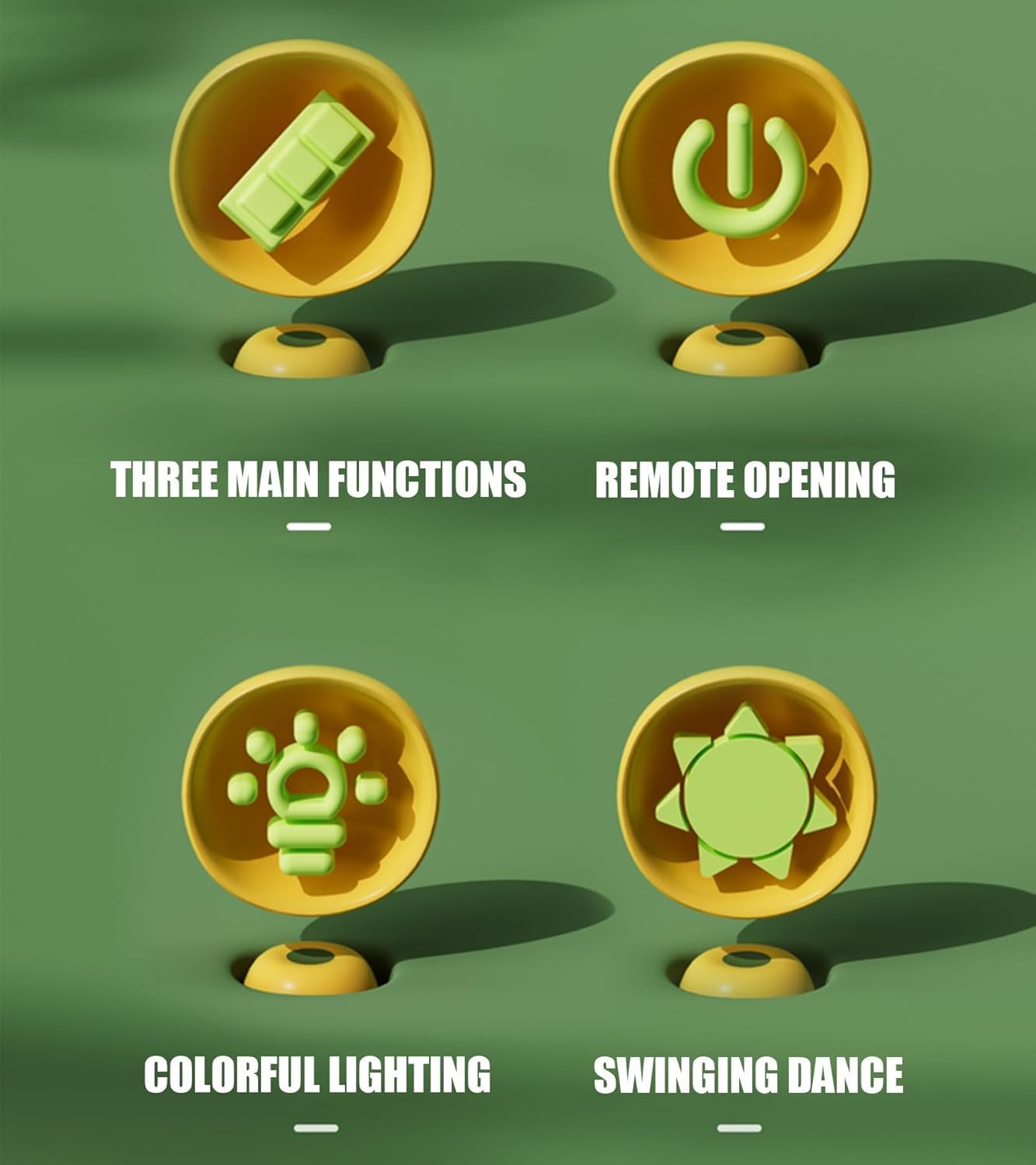 Sunflower Bubble Machine