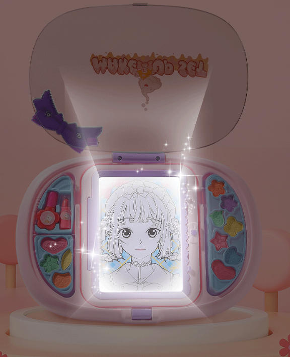 Girls Makeup Drawing Set