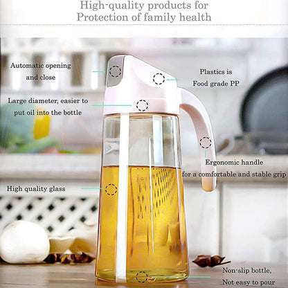 Oil Dispenser Bottle + Salter
