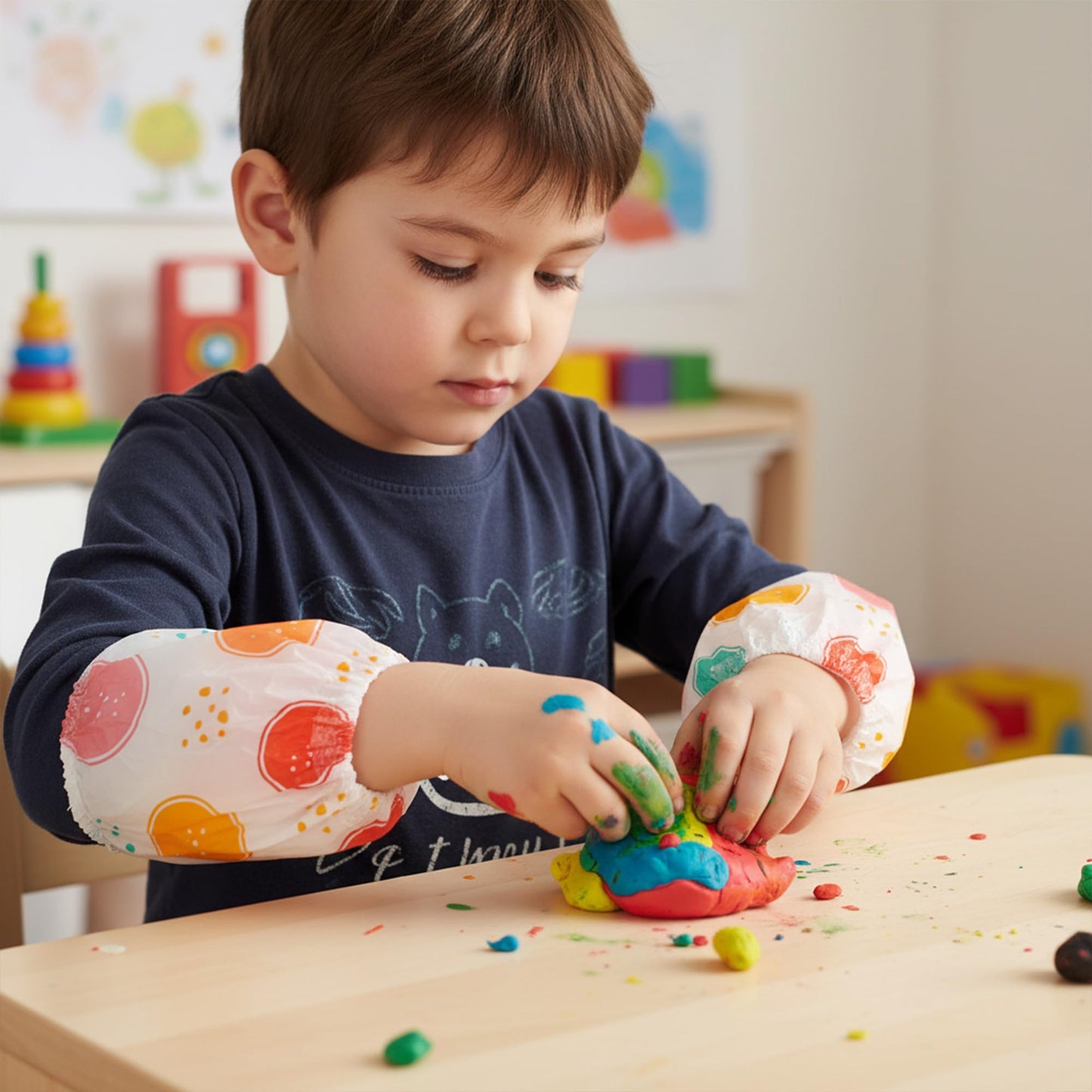 Children Disposable Sleeves | 10 Pairs Pack