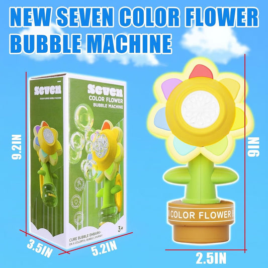 Sunflower Bubble Machine