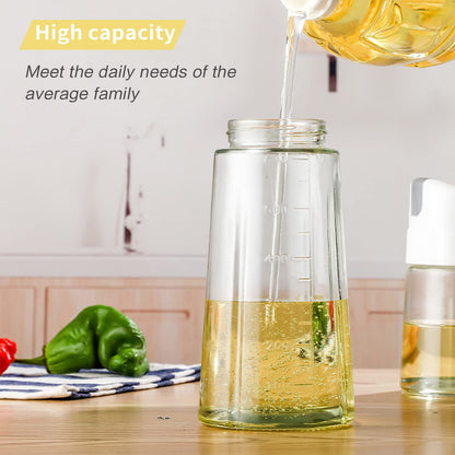 Oil Dispenser Bottle + Salter
