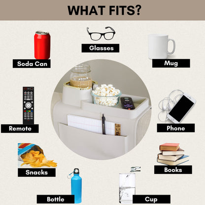 Sofa Cup Holder & Tray