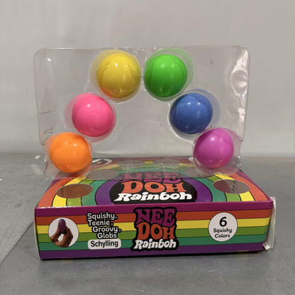 NeeDoh Rainbow Squishy Balls