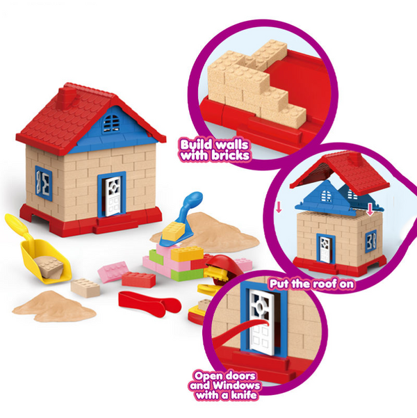 Magic Sand Build House Kit