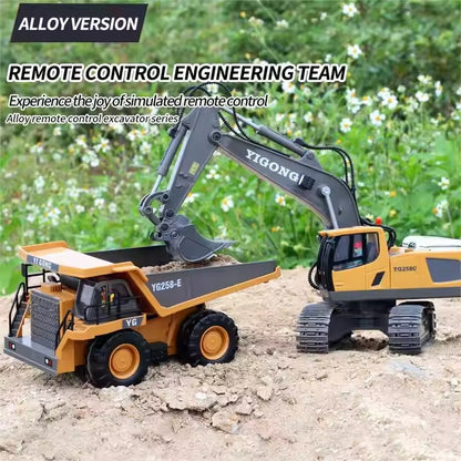 Alloy RC Construction Trucks