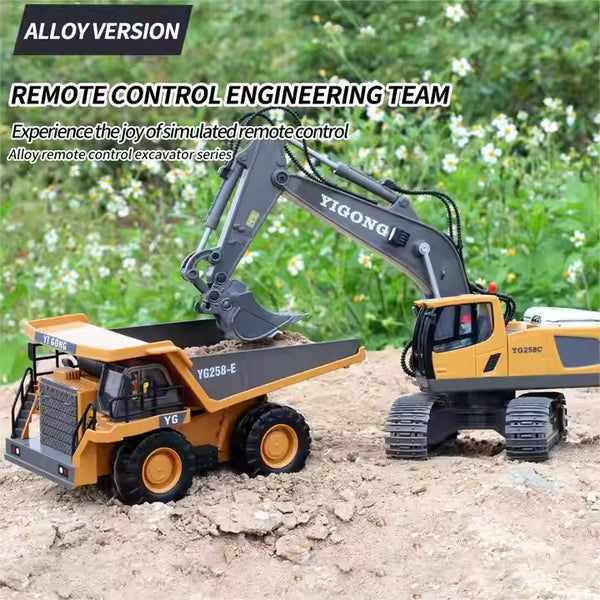 Alloy RC Construction Trucks