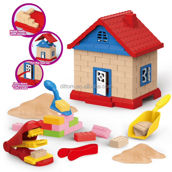 Magic Sand Build House Kit