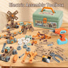 DIY Wooden Building Blocks Toolbox | 145PCS