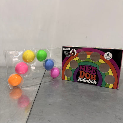 NeeDoh Rainbow Squishy Balls