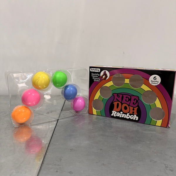 NeeDoh Rainbow Squishy Balls