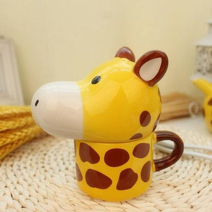 Ceramic Giraffe Tea Set