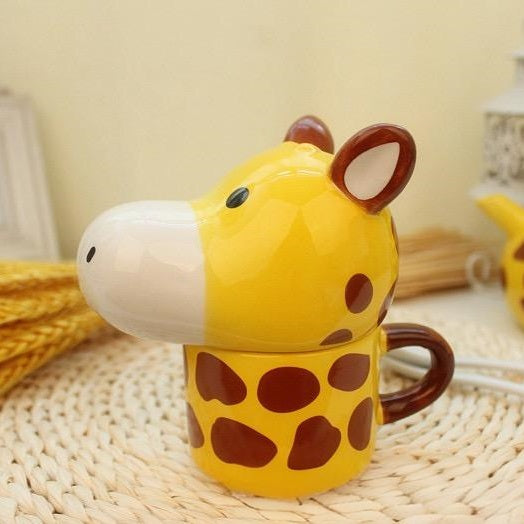 Ceramic Giraffe Tea Set
