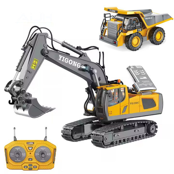 Alloy RC Construction Trucks