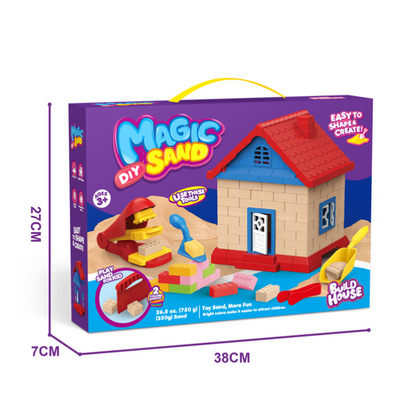 Magic Sand Build House Kit
