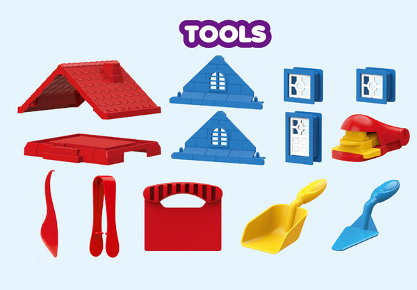 Magic Sand Build House Kit