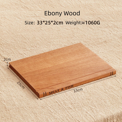 3-Piece Wooden Cutting Board Set with Storage Stand