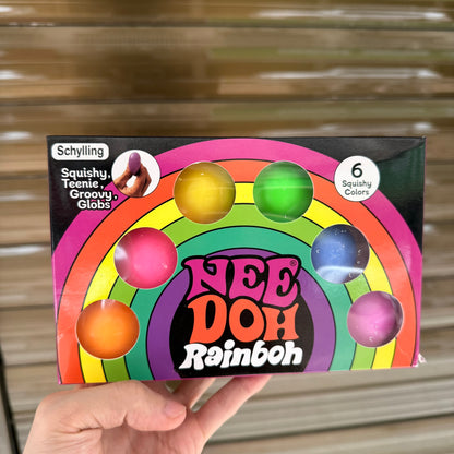 NeeDoh Rainbow Squishy Balls