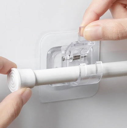 Self-Adhesive Rod Holders | 12 PCS