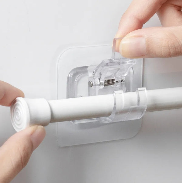 Self-Adhesive Rod Holders | 12 PCS