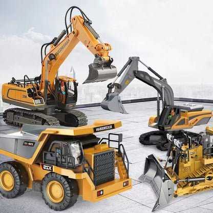 Alloy RC Construction Trucks