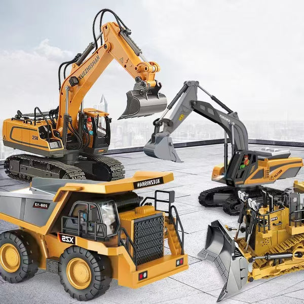 Alloy RC Construction Trucks