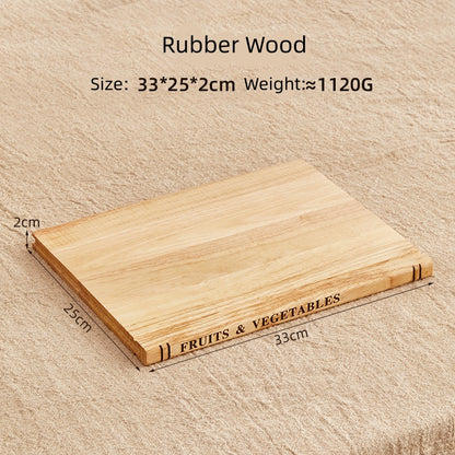 3-Piece Wooden Cutting Board Set with Storage Stand