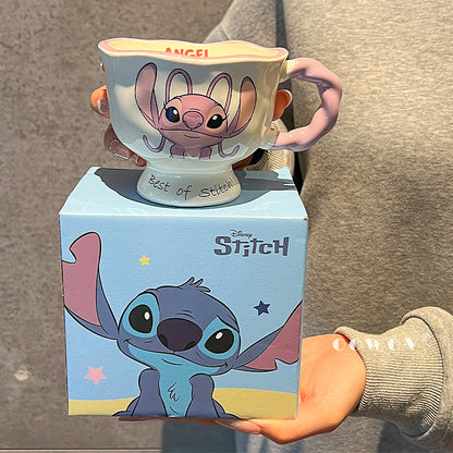 Stitch & Angel Ceramic Mug | 360ml