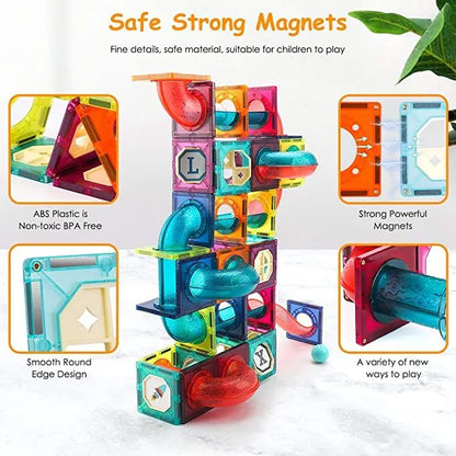 Magnetic Building Set for Kids | 73 PCS