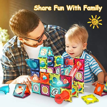 Magnetic Building Set for Kids | 73 PCS