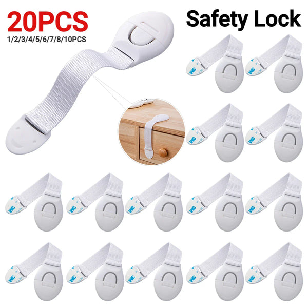Safety Cabinet Lock | 10 Pack