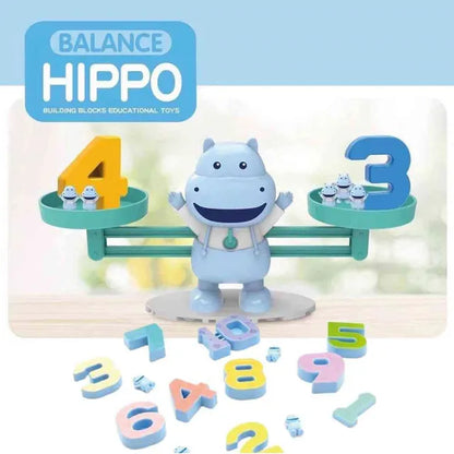 Hippo Educational Math Balance Toy