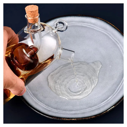 Interlocking Oil & Vinegar Bottle