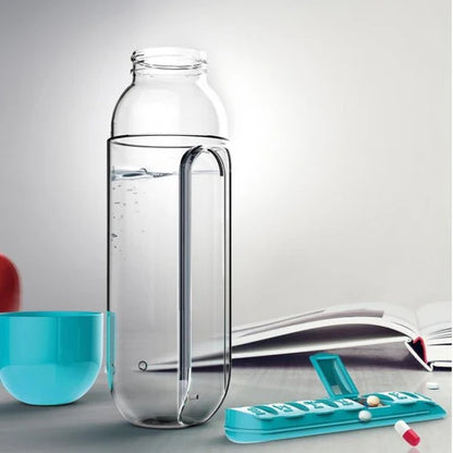 Pill Box Water Bottle