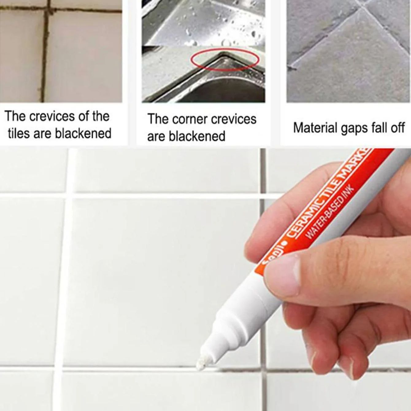 Grout Pen White Tile Paint Marker