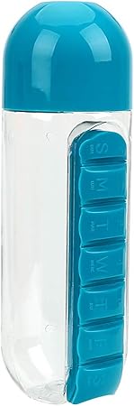 Pill Box Water Bottle