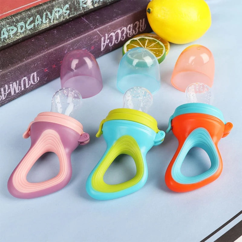 Newborn Silicone Food Feeder & Teething Pacifier