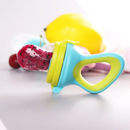 Newborn Silicone Food Feeder & Teething Pacifier