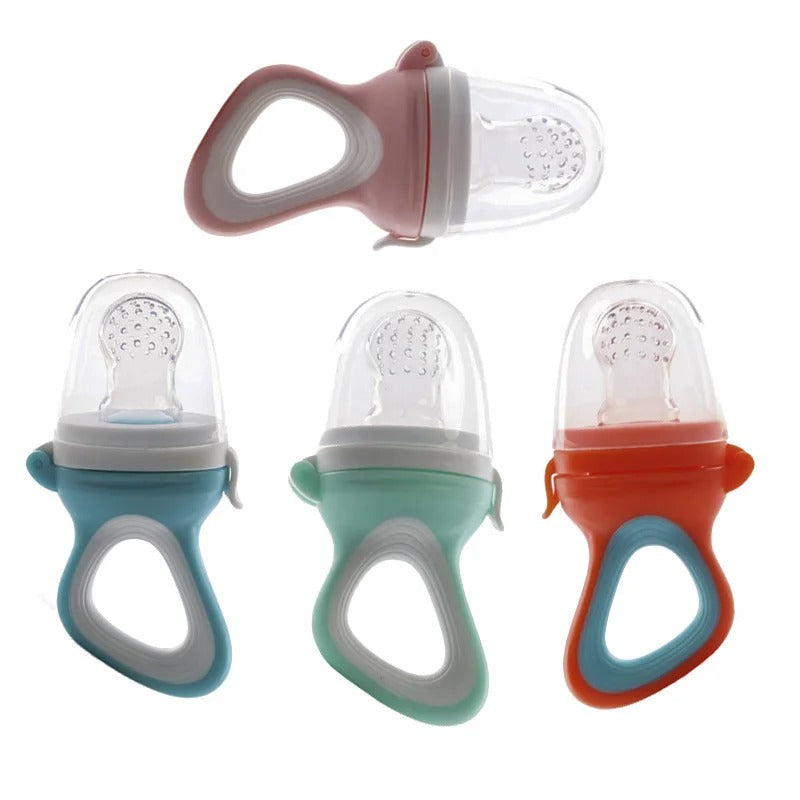Newborn Silicone Food Feeder & Teething Pacifier