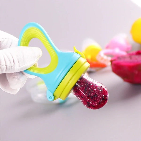 Newborn Silicone Food Feeder & Teething Pacifier