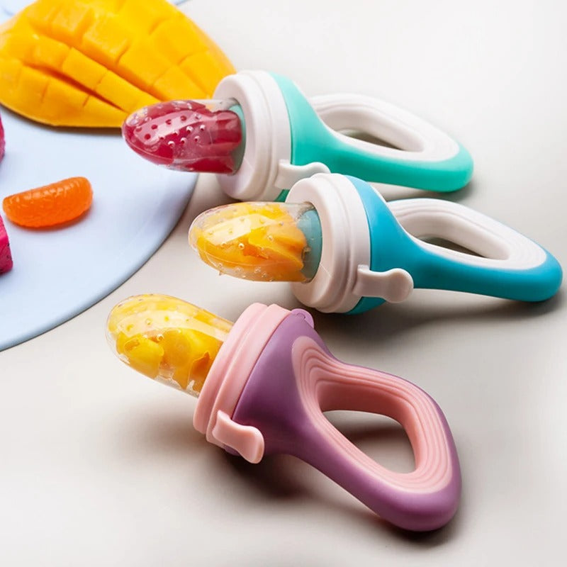 Newborn Silicone Food Feeder & Teething Pacifier