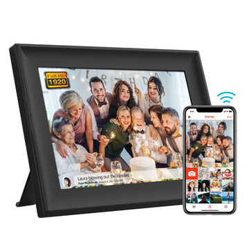 Frameo Smart Digital Photo Frame and Touch Screen 10.1" Wi-Fi 32GB