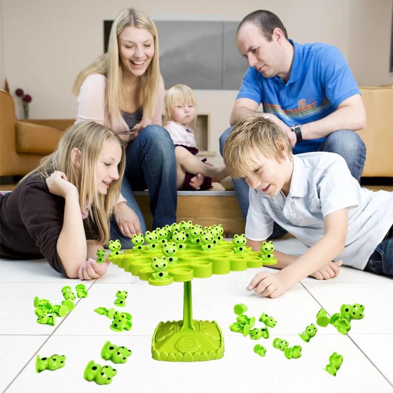 Frog Balance Tree Toy