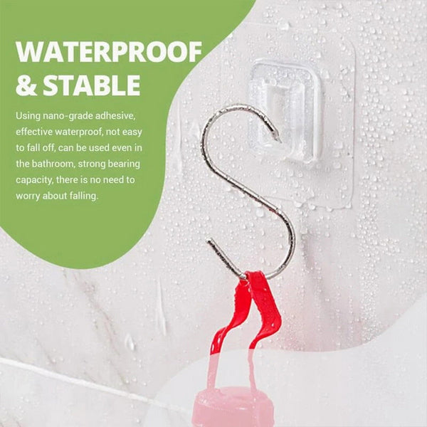 Double Sided Wall Hooks | 12 Pack