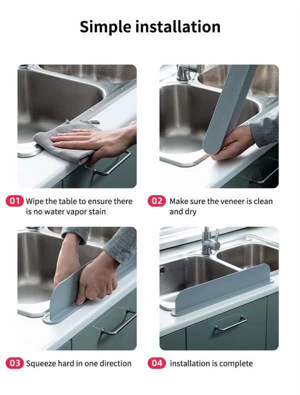 Silicone Sink Water Splash Guard